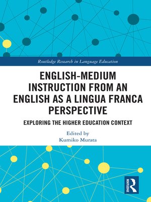 cover image of English-Medium Instruction from an English as a Lingua Franca Perspective